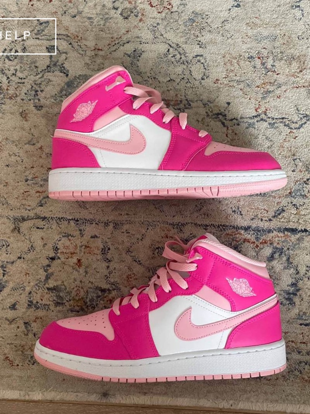 Air Jordan 1 Mid GS ‘Fierce Pink’